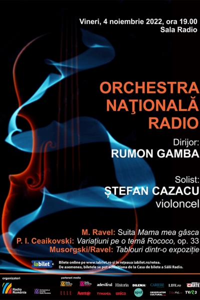 Violoncelistul ȘTEFAN CAZACU cântă CEAIKOVSKI la SALA RADIO